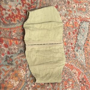 Forever 21 Green corset tube top